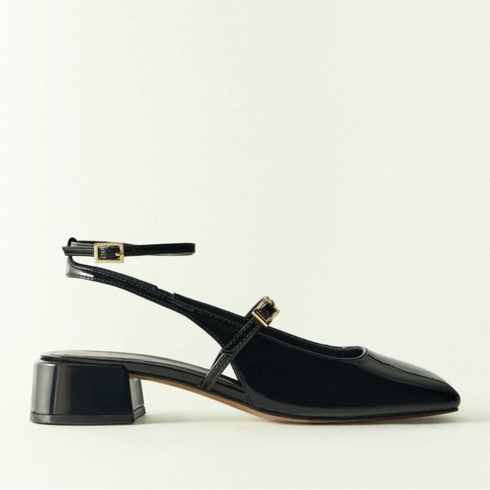 ISO Zara Slingback Mary Janes